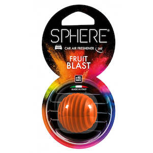 AIR FRESHENER SPHERE FRUIT BLAST