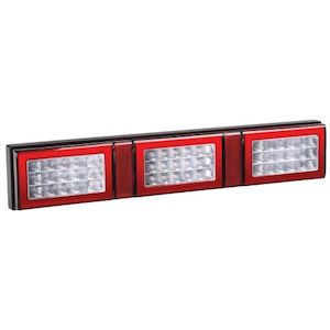 Holders: Led 49 9-33v Triple Ind Stop Clear - Narva