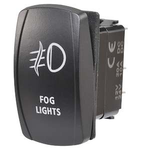 Holders: Switch Rocker Off/On Blue Led Fog Light