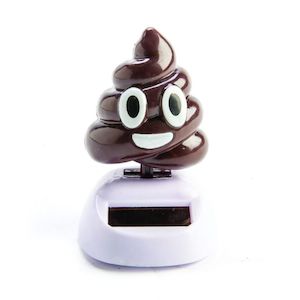 Solar Dancer - Smiling Poo (8cm)