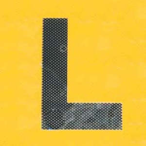 Static Cling L Plates Pair