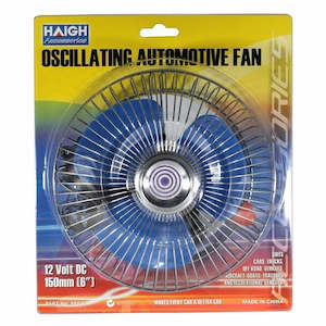 Reversing Cameras: Round Oscillating Fan 6 Inch 1 Speed -HAIGH