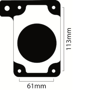 Pod Adaptor Most Mitsubishi - 77mm - Wildcat