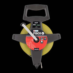 Measuring Marking: FISCO 50m Nylon Coated Steel Measuring Tape