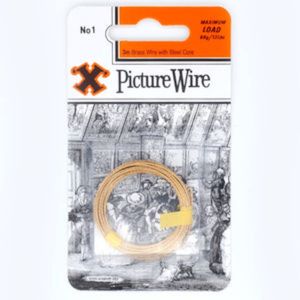 Tapes Adhesives: Picture Wire - 6kg Capacity #1 Bayonet X