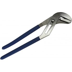 Pliers: Multigrip Pliers Xcel Groove 16" Blue Grips