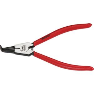 Pliers: Teng MB 9in Bent/Outer Snap-Ring (Circlip) Plier