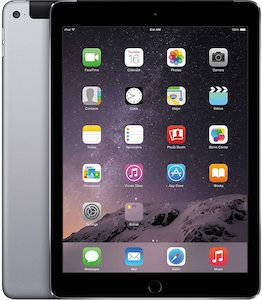 Apple iPad Air 2 64GB WiFi & Cellular 3G/4G - Good Battery (As New) Rear Camera NW