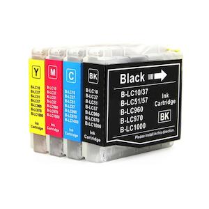 Brother LC37 / LC57 Cartridges x 4