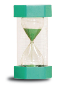 Large Sand Timer- 1 Minute