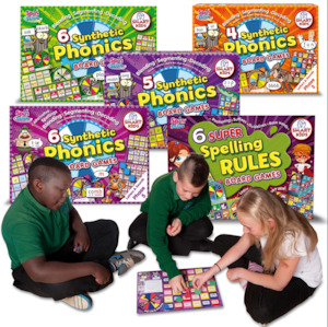 Educational support services: Letters and Sounds Board Games Smart Buy