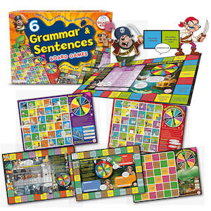 6 Grammar Board Games