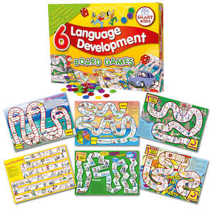 6 Language Development Board Games