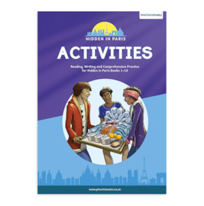 Hidden in Paris Activities Book