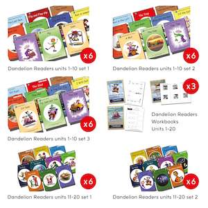 Educational support services: Dandelion Readers - Bundle