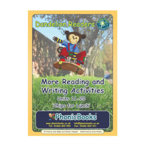 Educational support services: Dandelion Readers, Set 2, Units 11-20 Reading & Writing Activities