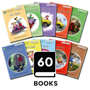 Educational support services: Dandelion Readers Units 1-10 - Set 3 (Guided Reading 60 Books)