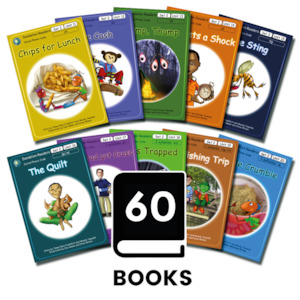 Educational support services: Dandelion Readers Units 11–20 - Set 2 (6 x Sets, 60 Books)