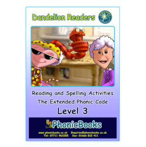 Educational support services: Dandelion Readers, Level 3 Reading & Spelling Activities