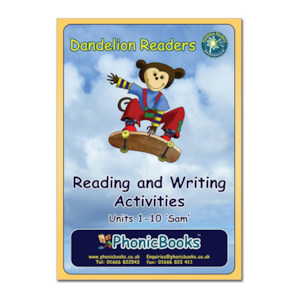 Dandelion Readers, Set 1 Units 1-10 ‘Sam’ Reading & Writing Activities