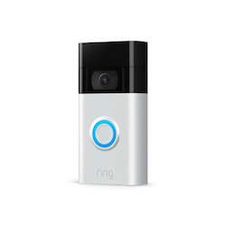 Ring Video Doorbell (2nd Generation) - Satin Nickel