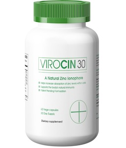 Virocin 30 - 30 Day Supply A Natural Zinc Ionophore Smart Nutrition Labs