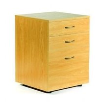 Ergoplan Std 2 Drawer and File Mobile Pedestal - ERGOPLAN OFFICE