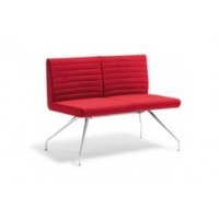 A LookSmart Sofia 2 Armless - RECEPTION & SOFT SEATING