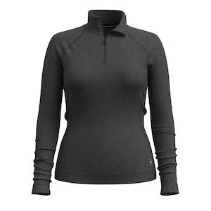 Womens Classic Thermal Merino Base Layer 1/4 Zip