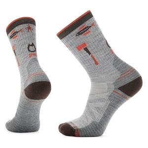 Mens Hike Light Cushion Crew Socks