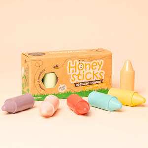 Clothing: Honey Sticks | Beeswax Crayons Originals - Pastel