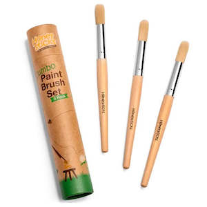 Honey Sticks | Jumbo Paint Brush Set - 3 Pack