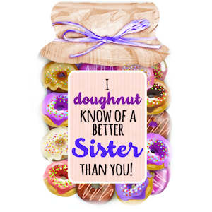 TSK Giftware | Sister Doughnut Magnet