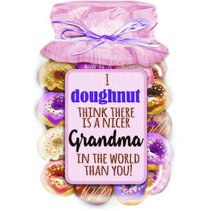 Clothing: TSK Giftware | Grandma Doughnut Magnet