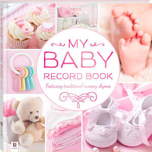 Clothing: Hinkler | My Baby Record Book - Pink