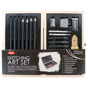 Jasart | Boxed Sketching Art Set - 22 Piece