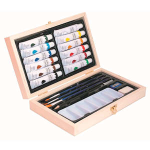 Jasart | Boxed Acrylic Painting Set - 20 Piece