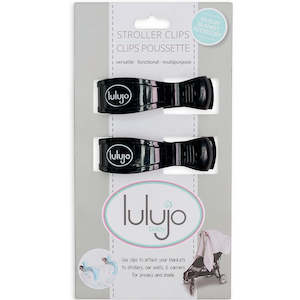 Lulujo Baby | Stroller Clips - Black