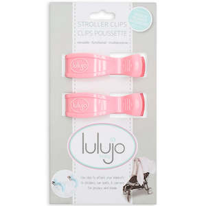 Clothing: Lulujo Baby | Stroller Clips - Pink