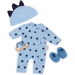 Battat | Lulla Baby - Blue Stars Onesie