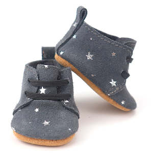 Burrow & Be | Dolls Shoes - Starry Night Suede Boots