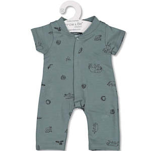 Burrow & Be | Dolls Long Romper - Junglette