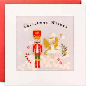 Clothing: James Ellis | Paper Shakies - Nutcracker Christmas Wishes