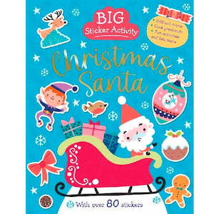 Clothing: Big Sticker Activity - Christmas Santa