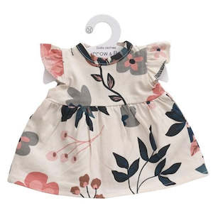 Burrow & Be | Dolls Dress - Pink Clementine - 2 Sizes