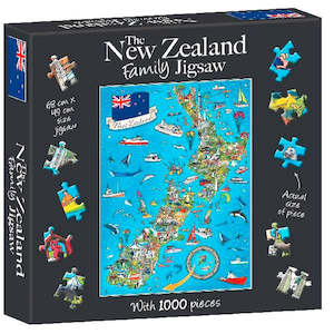 1000 Piece Puzzle | The New Zealand Family Jigsaw