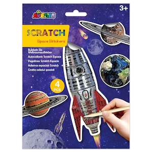 Avenir | Scratch Stickers - Space