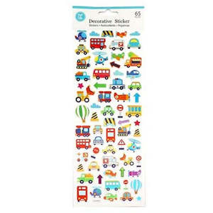 LK | Stickers - Vehicles - 56 Piece