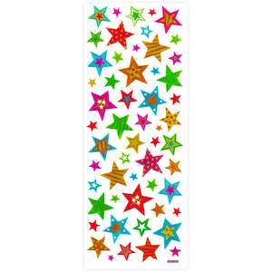 Clothing: LK | Stickers - Stars - 54 Piece