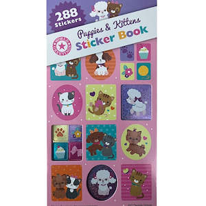 Clothing: Sticker Book | Puppies & Kittens